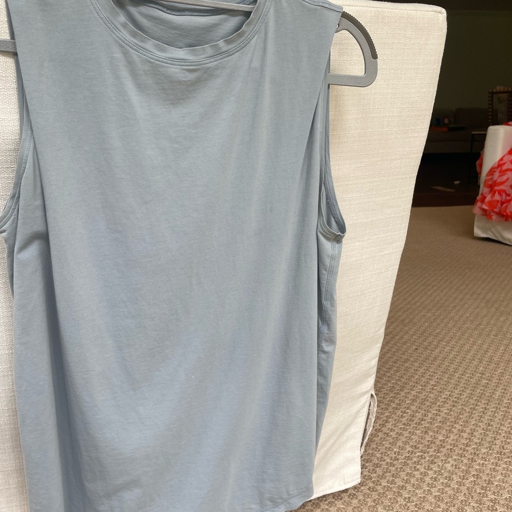 Lululemon Sleeveless Blue Tank